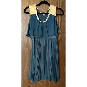 McGinn Pleated Cocktail Dress